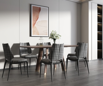 Modern Dining Table And Chairs-ID:728719003