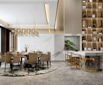 New Chinese Style Dining Room-ID:410212047