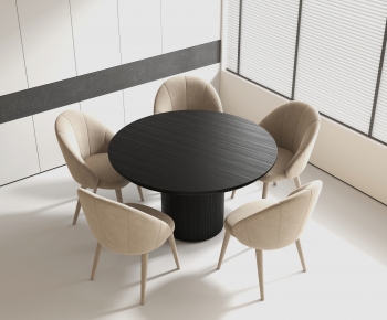 Modern Dining Table And Chairs-ID:309755095