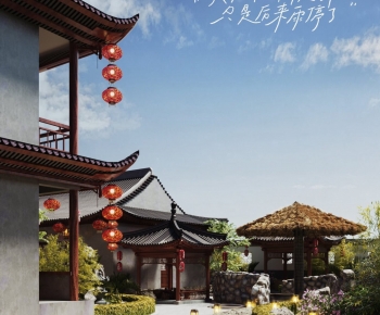 Chinese Style Building Appearance-ID:603271967