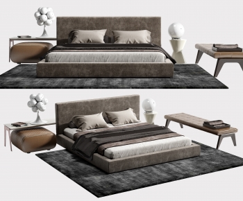Modern Double Bed-ID:630048046