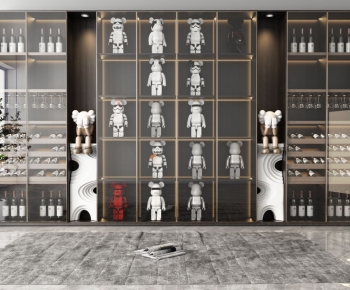 Modern Wine Cabinet-ID:529653075