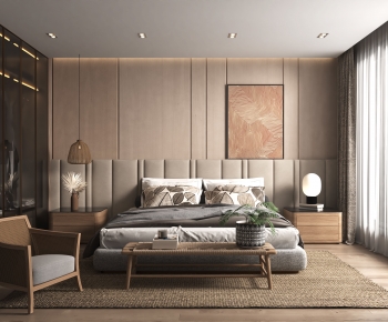 Modern Nordic Style Bedroom-ID:435312996