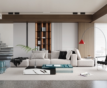 Modern A Living Room-ID:853787907
