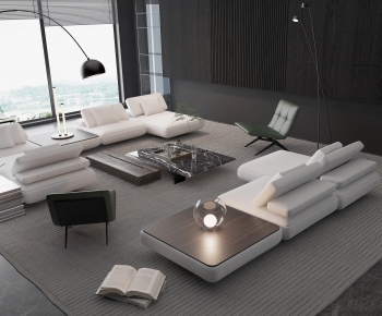 Modern Sofa Combination-ID:225887068