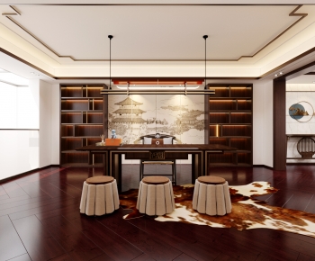 New Chinese Style Study Space-ID:878248932
