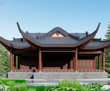 Chinese Style Ancient Architectural Buildings-ID:276032921
