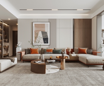 Modern A Living Room-ID:844021081