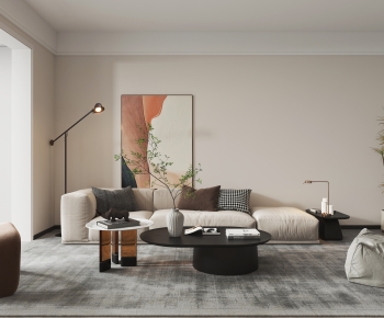 Modern A Living Room-ID:995194914