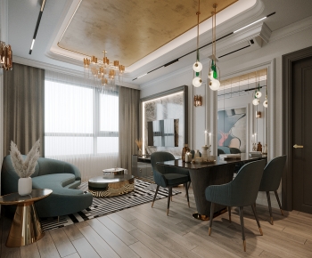 Modern A Living Room-ID:848392017