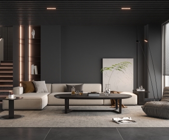 Modern A Living Room-ID:460803039