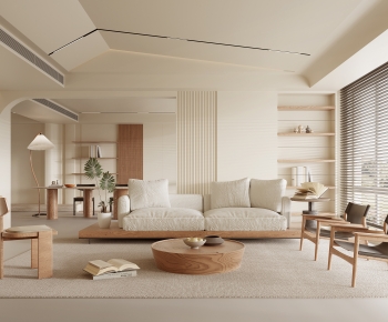 Modern A Living Room-ID:664697896