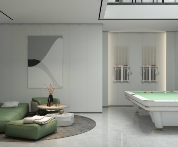 Modern Billiards Room-ID:686856036