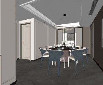 Modern Dining Room-ID:555985939