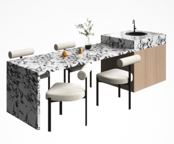 Modern Dining Table And Chairs-ID:140130562