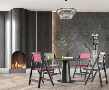 Modern Dining Table And Chairs-ID:254246953