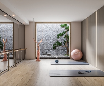 Modern Yoga Room-ID:625590093