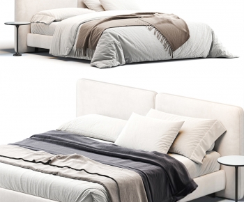 Modern Double Bed-ID:666356095