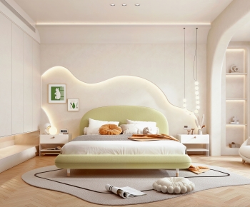 Wabi-sabi Style Bedroom-ID:819170001
