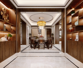 Chinese Style Dining Room-ID:453309061