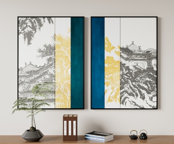 New Chinese Style Painting-ID:256886019