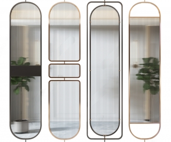 Modern Glass Screen Partition-ID:515897043