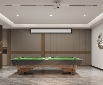 Modern Billiards Room-ID:873183973