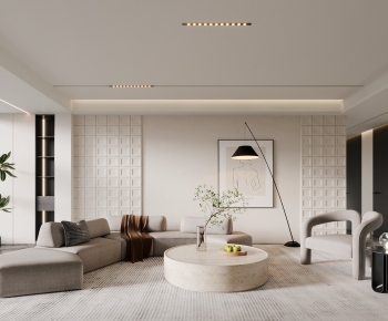 Wabi-sabi Style A Living Room-ID:670329091