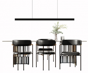 Modern Dining Table And Chairs-ID:378066064