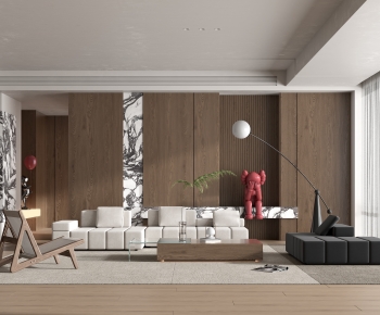 Modern A Living Room-ID:563201909