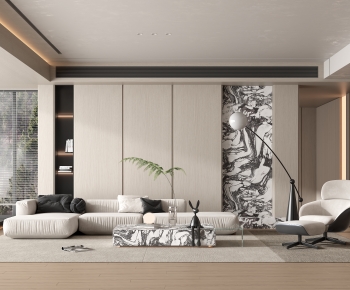 Modern A Living Room-ID:305550194