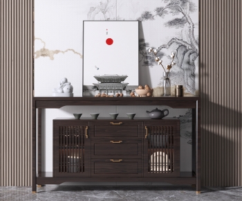 New Chinese Style Sideboard-ID:947597034