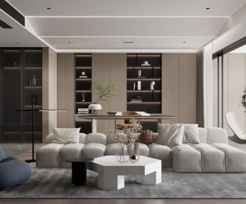 Modern A Living Room-ID:921829949