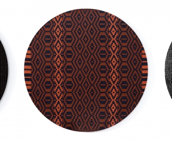 Modern Circular Carpet-ID:695527088