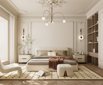 French Style Bedroom-ID:879903082