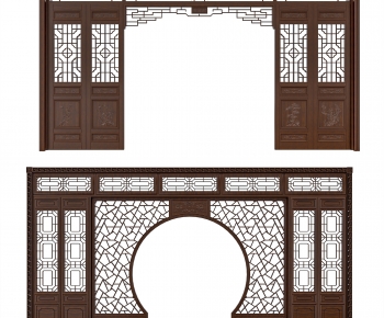 Chinese Style Door-ID:680000073