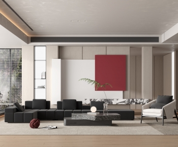 Modern A Living Room-ID:700112102