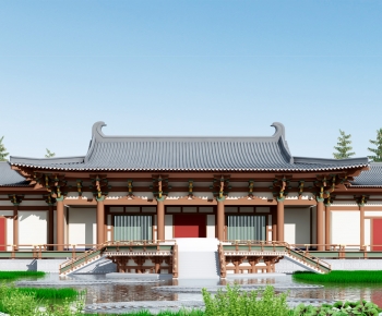 Chinese Style Ancient Architectural Buildings-ID:926846035