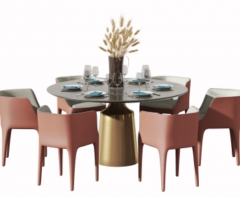 Modern Dining Table And Chairs-ID:106313944