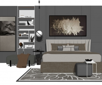 Modern Bedroom-ID:434129954