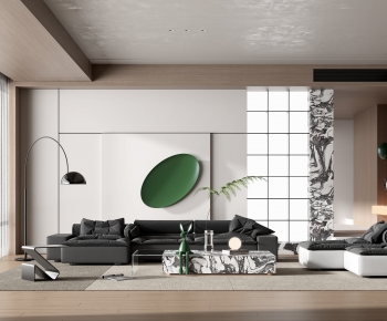 Modern A Living Room-ID:949569942