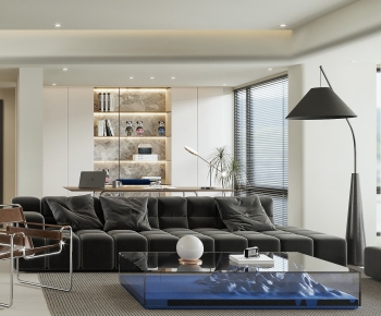 Modern A Living Room-ID:720072037