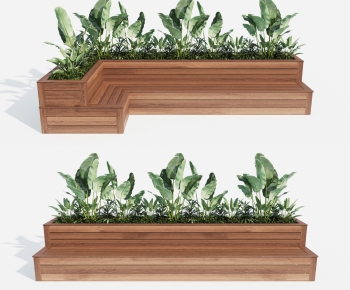 Modern Potted Green Plant-ID:451900011