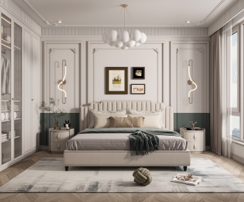 French Style Bedroom-ID:187927012