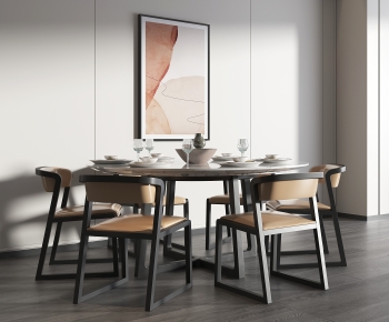 Modern Dining Table And Chairs-ID:572066071