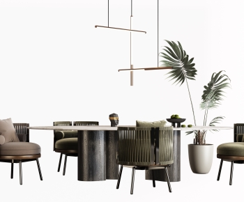 Modern Dining Table And Chairs-ID:821731133