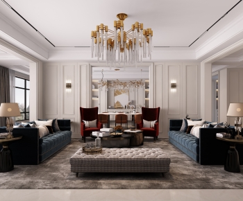 American Style A Living Room-ID:469907055