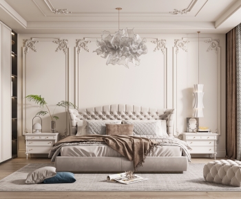 French Style Bedroom-ID:595407014