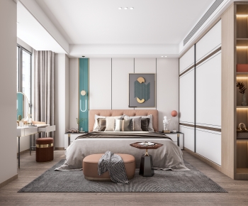 Modern Bedroom-ID:731482037