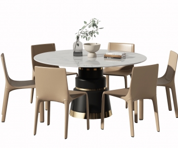 Modern Dining Table And Chairs-ID:517306095